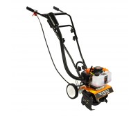 Motocultor latime ingusta 3CP, 52CC, motor benzina 2T, cu o viteza si pornire manuala Detoolz